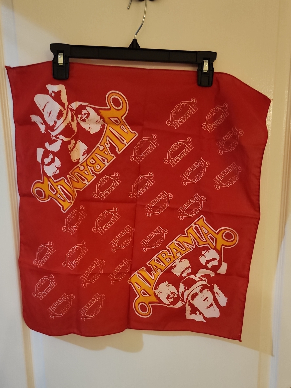 Alabama Country Band Red Graphic Bandana